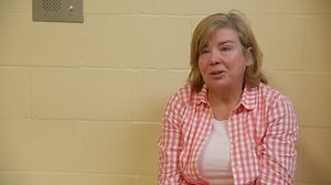 A 57-year-old woman is processed for a hit-and-run at Virginia Beach Sheriff's Office. #Booked: First Day In, All-New Wednesdays 10/9c | Crime & Investigation on A&E