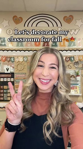 Classroom Fall Decor Ideas | Set Up My Classroom With Me