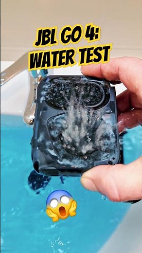 JBL Go 4: Extreme Water Test 🔊💦