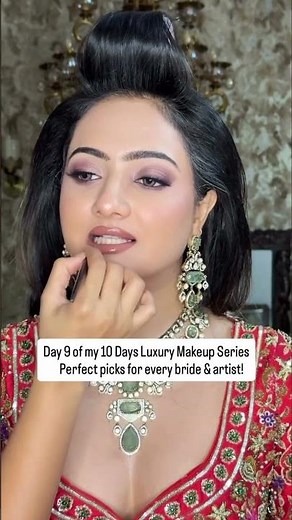 Day 10 to100 Days Showing Luxury Makeup ✨ Makeup Tutorials | Isha Kumawat #softglamlook #bride