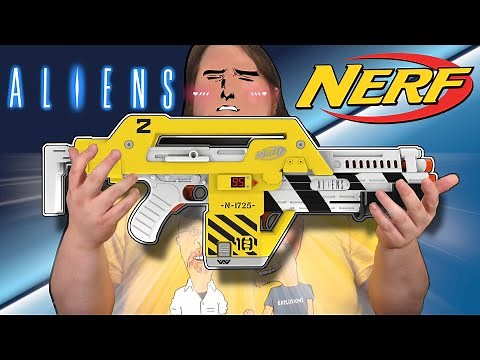 The Coolest Thing NERF Has Made Yet: the NERF M41A Pulse Rifle