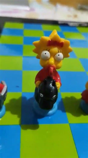 Simpsons Chess Pieces