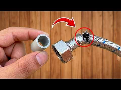 Why Didn’t I Know This Sooner? This PVC Trick Fixes a Broken Shower Hose in Seconds! | Creation Nova