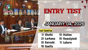 Admissions Open – Cadet College Ghotki (Class VII, VIII & IX) Academic Session 2026-27 Entry Test: January 04, 2026 | Venue: Cadet College Ghotki Last date to submit form: 28 December 2025 No forms accepted after: 1st January 2026 Download Prospectus, Admission Form, Challan and Model Papers https://sites.google.com/view/ccgadmissionpage/home Apply Now: www.ccg.edu.pk Contact: 0300-3102027 | ccghotki@ccg.edu.pk Shape your future with discipline and excellence! | Cadet College Ghotki official
