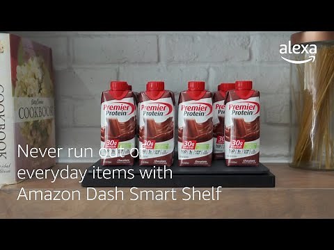 Keep your home stocked with the Amazon Dash Smart Shelf | Alexa Smart Home