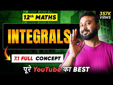 Class 12 Math NCERT | Chapter 7 Integral | Ex 7.1 Introduction | Vidyawise | 2025-26