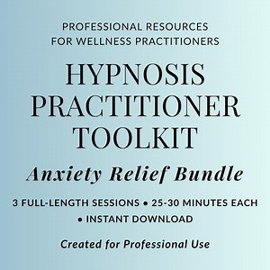 Anxiety Relief Hypnosis Practitioner Toolkit | 3 Full Session Scripts   30 Affirmations   Practitioner Guide | Digital Download - Etsy