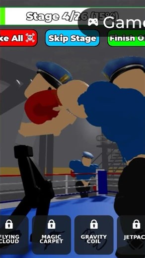 Weak VS Strong Barry's Prison Run😂💪 #roblox #denzel Roblox Obby