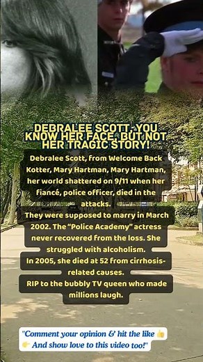 DEBRALEE SCOTT, YOU KNOW HER FACE, BUT NOT HER TRAGIC STORY!