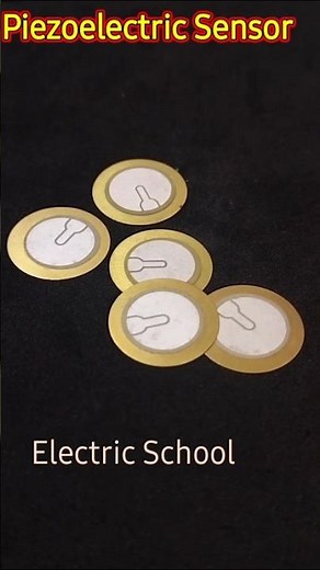 Pizza Electric Sensor | How to Glow LED with Piezoelectric Sensor | Electric Fever