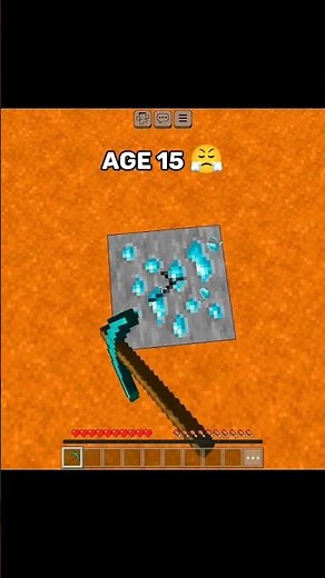 Minecraft: Traps at Different Ages😳 (World Smallest Violin) #minecraft #shorts #minecraftshorts
