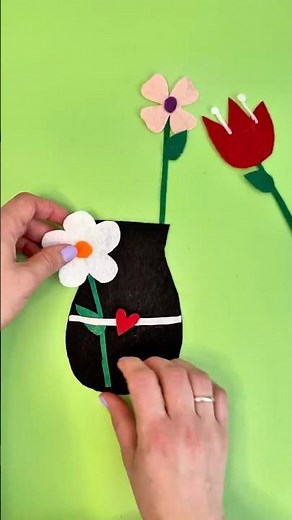 Easy Spring Flower Craft 🌸 Kids DIY Activity | Perfect for Preschool