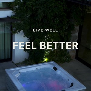 7.7K views | With our high-flow, low-pressure Aqualibrium® formula, Jacuzzi hydrotherapy can help manage stress, sleeplessness, low back pain, and more. | Jacuzzi | Facebook