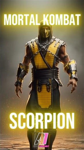 SCORPION | Mortal Kombat (Realistic CGI) #shorts #mortalkombat
