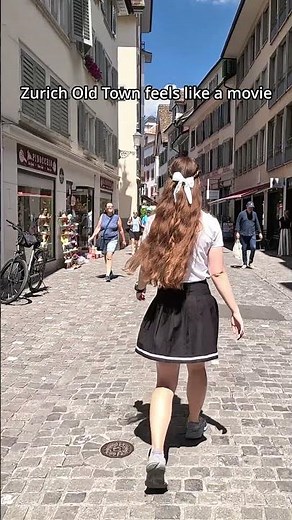 Walking Through Zurich Old Town 🇨🇭 | Switzerland Travel Shorts