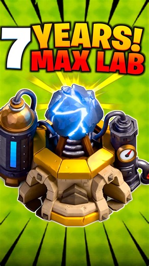 How Long Does it Take To Max The Lab in Clash of Clans?