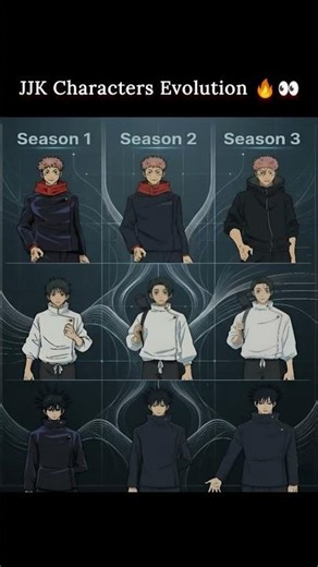 JJK S3 character designs ARE INSANE! 🔥 #shorts #anime #jujutsukaisen