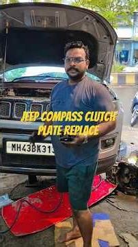 Jeep compass 2017 diesel car clutch noise clutch jerking#clutch plate replace# flywheel#Jeep compas