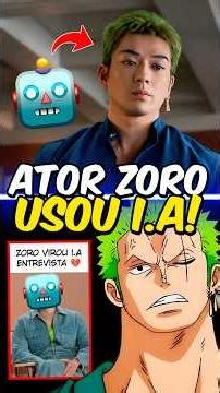 Did Zoro use AI in an interview? 😨🤖