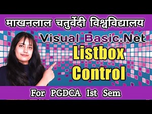 listbox control in vb.net | How to use ListBox in VB NET | List Box Properties,Methods and events