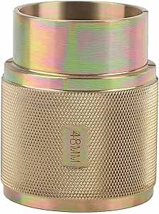 Fork Seal Driver Tool, Motorcycle Fork Oil Seal Driver Tool Universal Carbon Steel for Conventional Inverted Forks Dirt Bike Fork Seal Tool(48mm)