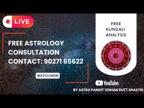 pandit vishan datt shastri is live free kundali analysis #live #astrology #viral #trending