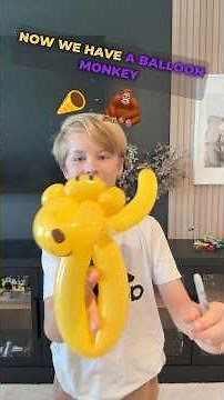 Wrist Band Balloon Monkey Tutorial