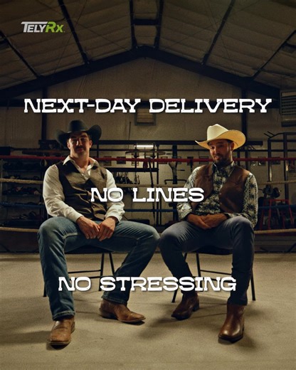 Skip the waiting rooms and pharmacy lines. Get FDA-approved, doctor-prescribed medications delivered, as soon as next day. | TelyRx