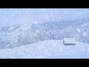 RELAXING SNOW IN HIGH MOUNTAINS | Sound of falling snow | ASMR | [3 HOURS]