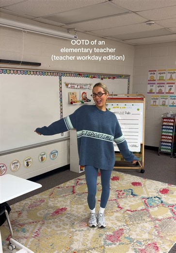 Still angry I’m back on a Friday BUT at least the fit is cute! Everything linked! #foryoupage #fyp #teachersoftiktok #teachertok #teacherfits