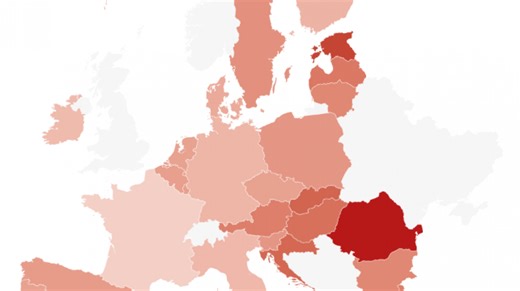 Voici le taux d’inflation en Europe, pays par pays (carte interactive)