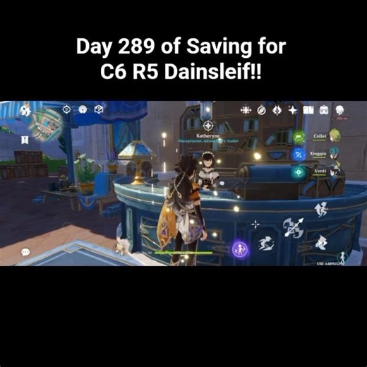 Dainsleif Savings Day 289 #dainsleif #sethos #genshinimpact