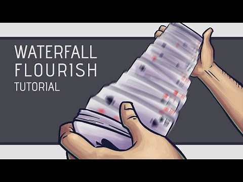 Waterfall Card Flourish Tutorial [HD]