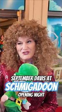 September Davis at opening night of SCHMIGADOON #broadway #musicaltheatre #theatre #musical