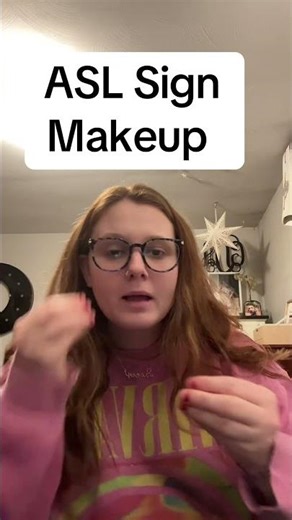 Learn How To Sign "Makeup" in ASL for Beginners | American Sign Language #shorts
