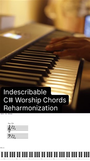 Ralph Desir Music & Production on Instagram: "Indescribable - Kierra Sheard | Reharmonization, Just a different approach to the song , this is always a fun song to play/practice to #gospelmusicians #gospelmusic #gospelpiano Use these worship chords in any application also!"