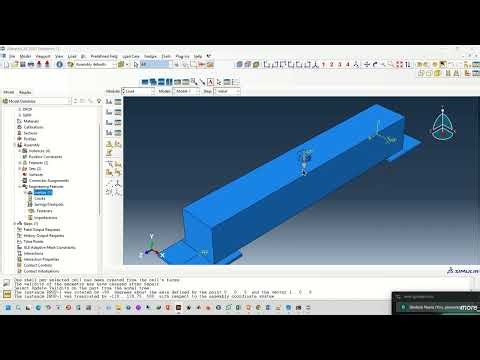 Impact on RC beam modelling and simulation in abaqus