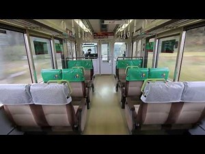 JR関西本線（大和路線） 221系車内風景 加茂～木津 JR Kansai Main Line (Yamatoji Line) from Kamo to Kizu Station (2016.12)