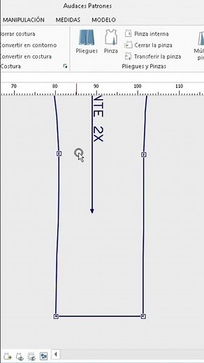 ¡Descubre cómo dominar los pliegues y pinzas en Audaces Patrones! 💡👕