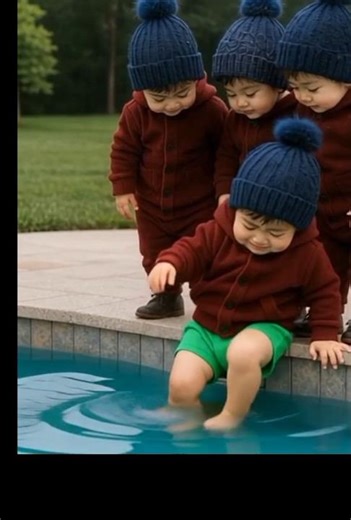 Baby Falls in Water 😍 | Cute Baby Reaction | Must Watch!