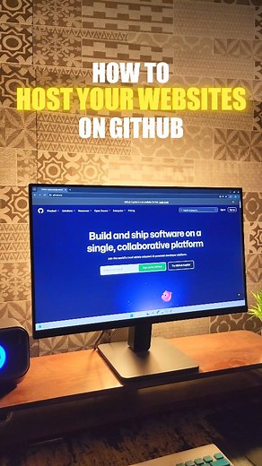 Iron Coding | Android Developer | Flutter | Web Developer on Instagram: "Host our websites for free on Github 💻 In this video, I teach you how can you host your html css javascript websites on Github for free and also ilI will provide you a step by step guide to how to host your react js website free of cost on github pages and if you want to master web development do not worry ny oage help you alot. #webdevelopment #html #css #javascript #reactjs #webdeveloper #coding"