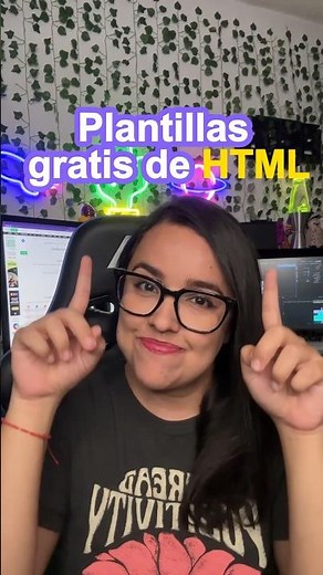 Las plantillas HTML te ayudan a crear páginas web más rápido! #programacion #desarrolloweb #htmlcss
