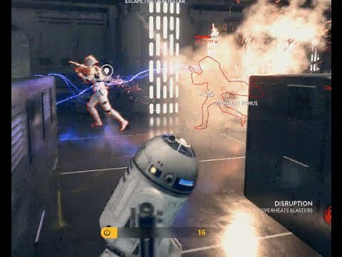 R2-D2 Gameplay - Star Wars Battlefront, No Commentary