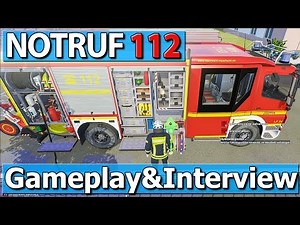 NOTRUF 112 GAMEPLAY & INTERVIEW