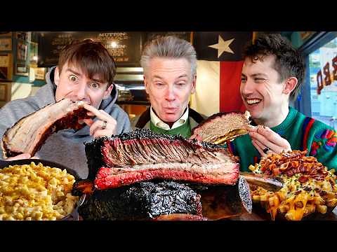 British Grandad tries Texas BBQ for the first time!