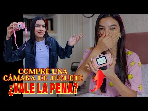 Compré y Grabé este Video Con Una CÁMARA de JUGUETE (Bueno solo parte) | TV Ana Emilia