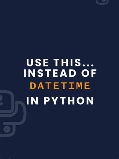 Uso de módulo Python en lugar de datetime