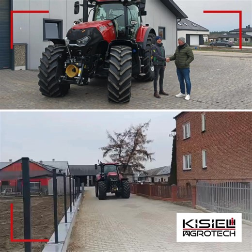 Case IH Optum 270- maszyna dla naprawdę wymagających! 💪 W powiecie łukowskim odbyło się oficjalne przekazanie ciągnika Case IH Optum 270 dla Pani Katarzyny i Pana Witolda. 🤩 Nowy Optum został wyposażony m.in. w: 👉 skrzynię CVX 👉 fabryczną nawigację RTK 👉 amortyzację kabiny 👉 amortyzację osi przedniej 👉 przedni WOM 👉 kamerę w masce 👉 pakiet oświetlenia LED 360° Serdecznie gratulujemy i dziękujemy za okazane zaufanie! 🤝 Ciągnik przekazał Paweł 👇 📞 661 571 985 | FIRMA KISIEL