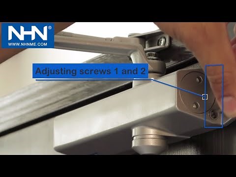 Door Closer Adjustment