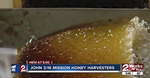 Local nonprofit harvests raw honey